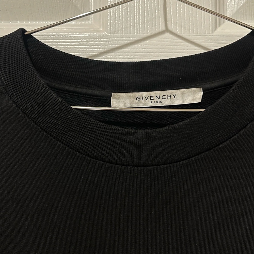 Givenchy Black and White Logo Sweatshirt - Picture 2 of 5
